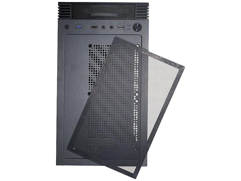 Gabinete Gamer K-Mex Asgard Star RGB Mid Tower - ATX Preto